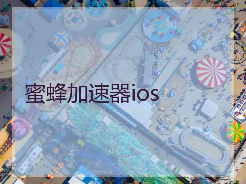 蜜蜂加速器ios