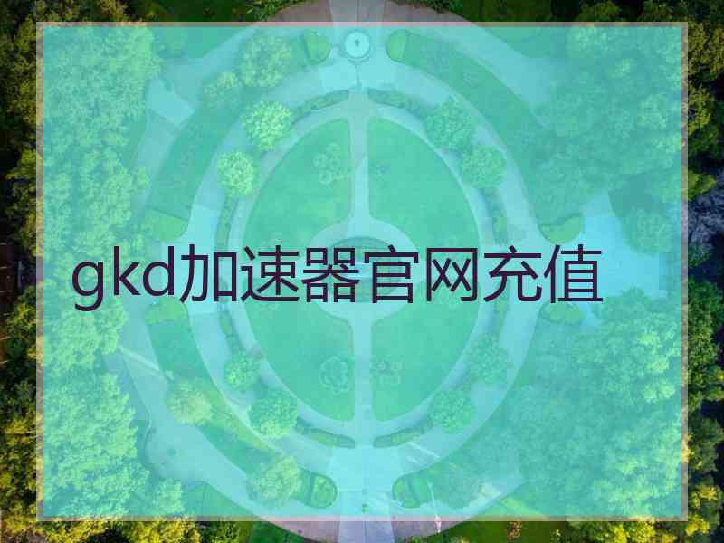 gkd加速器官网充值