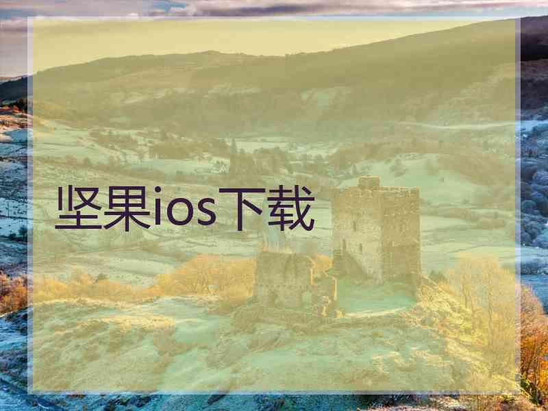 坚果ios下载