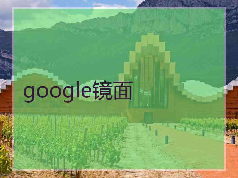 google镜面