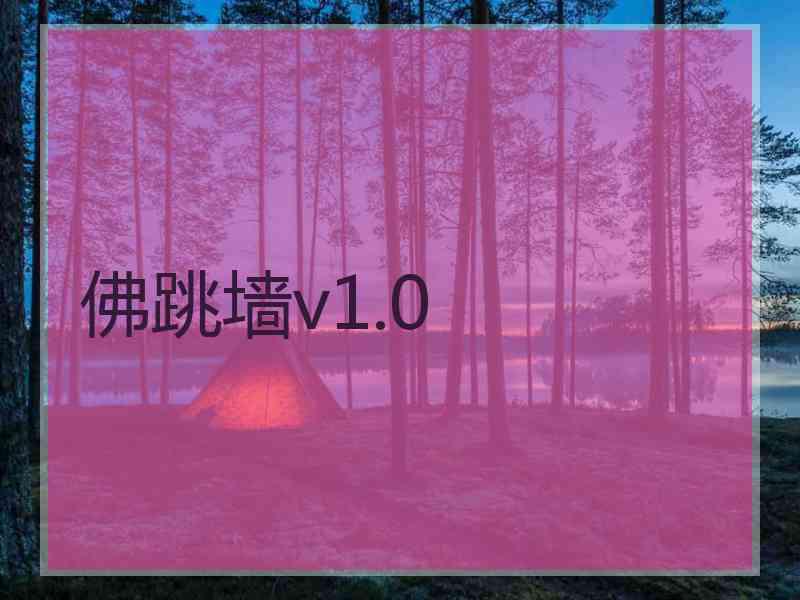 佛跳墙v1.0