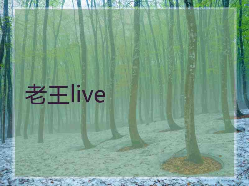 老王live