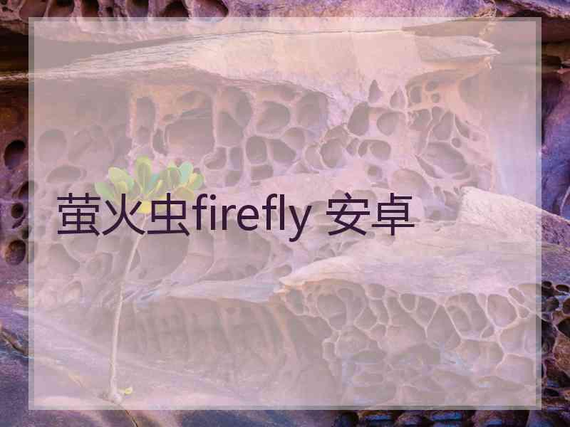 萤火虫firefly 安卓