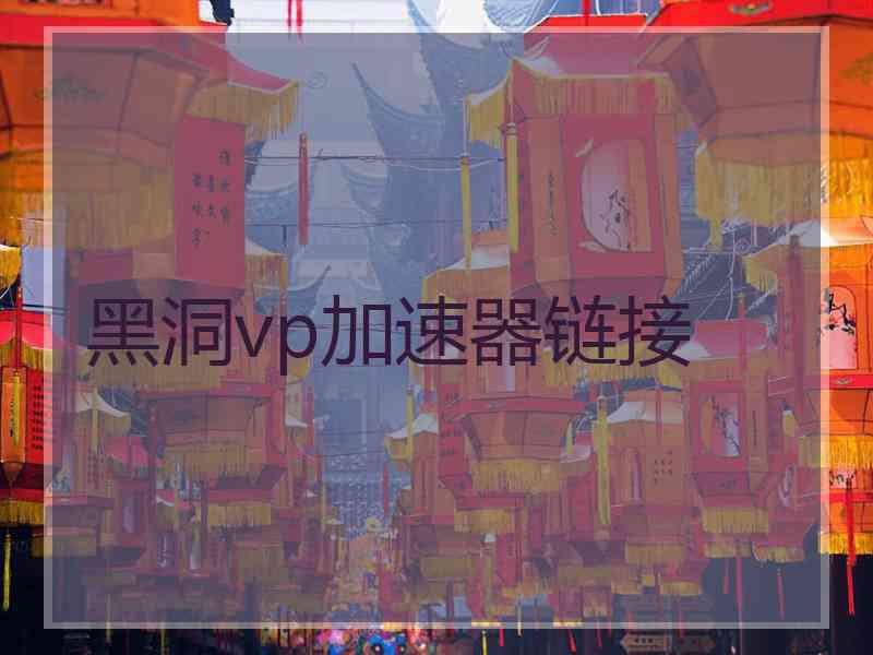 黑洞vp加速器链接