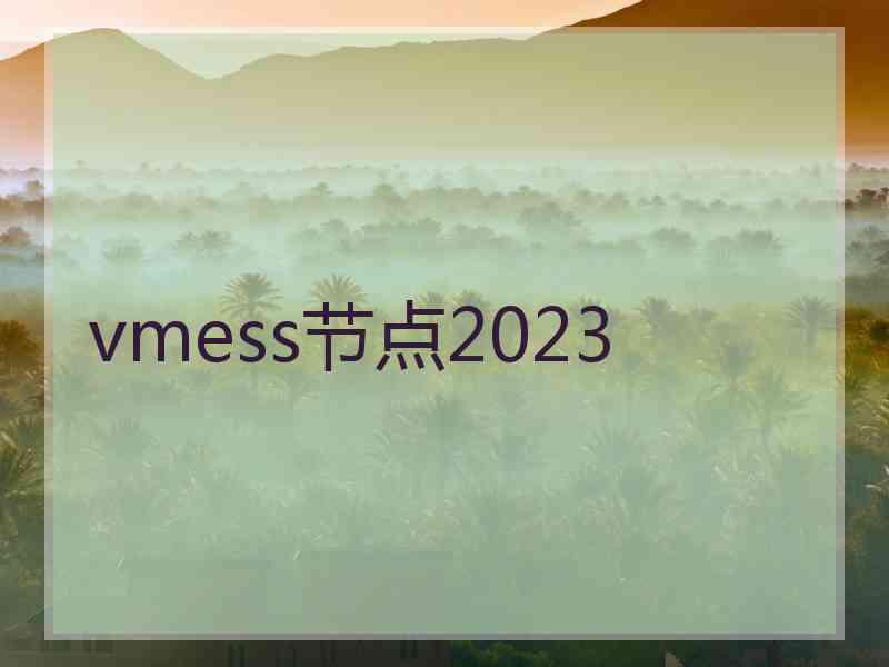 vmess节点2023