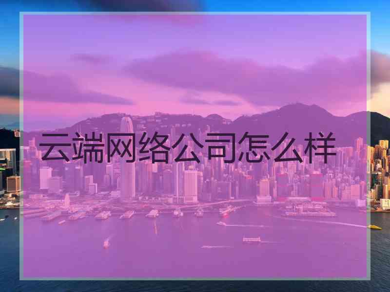 云端网络公司怎么样