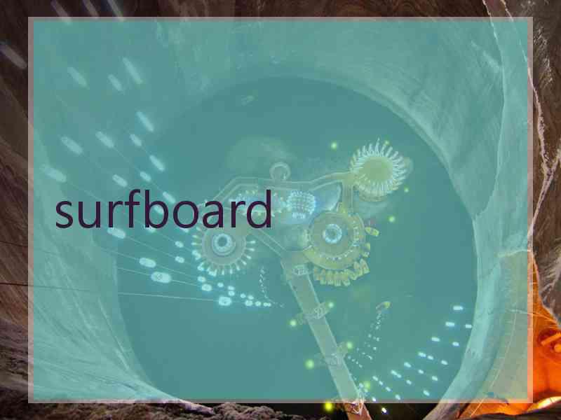 surfboard