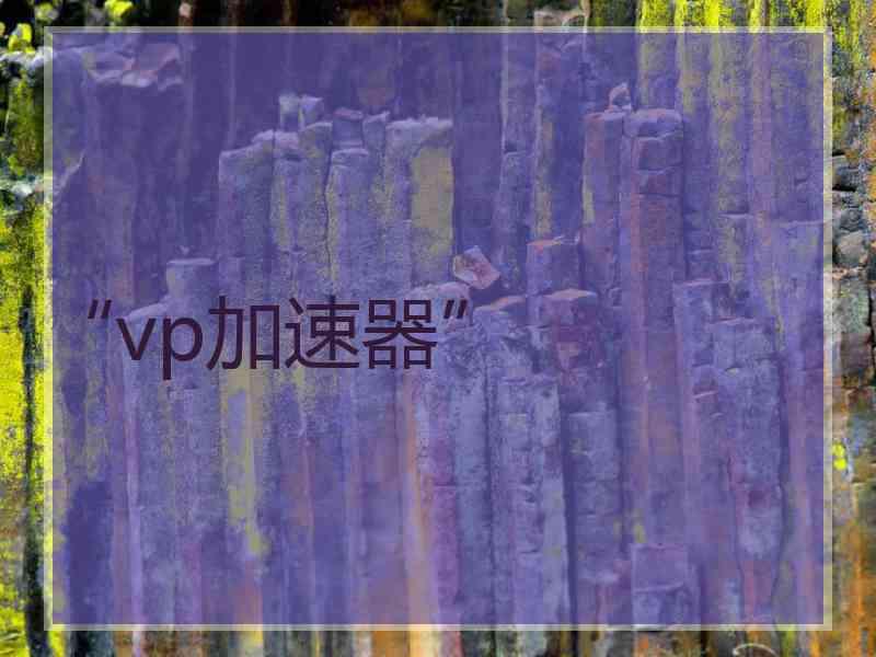 “vp加速器”