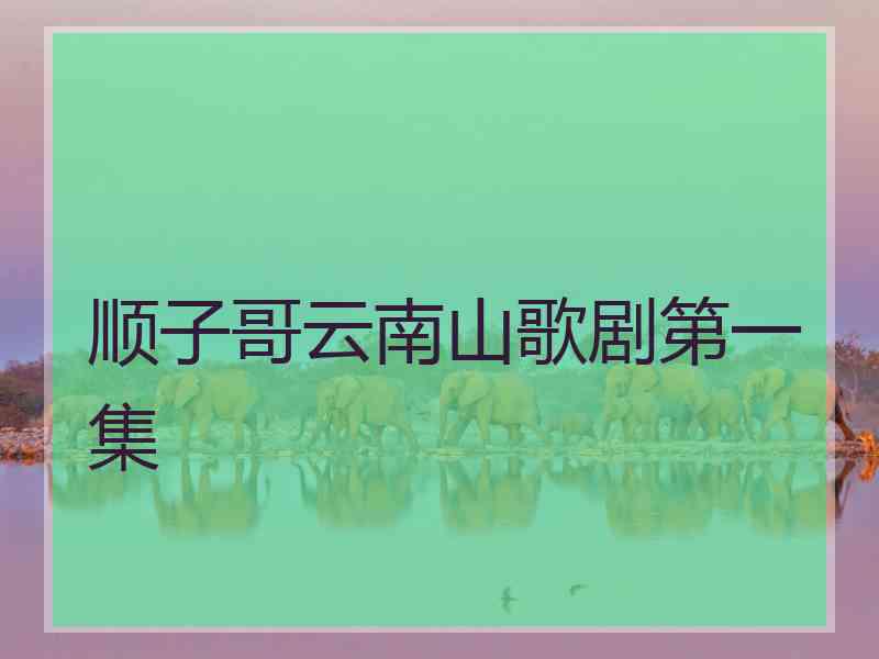 顺子哥云南山歌剧第一集