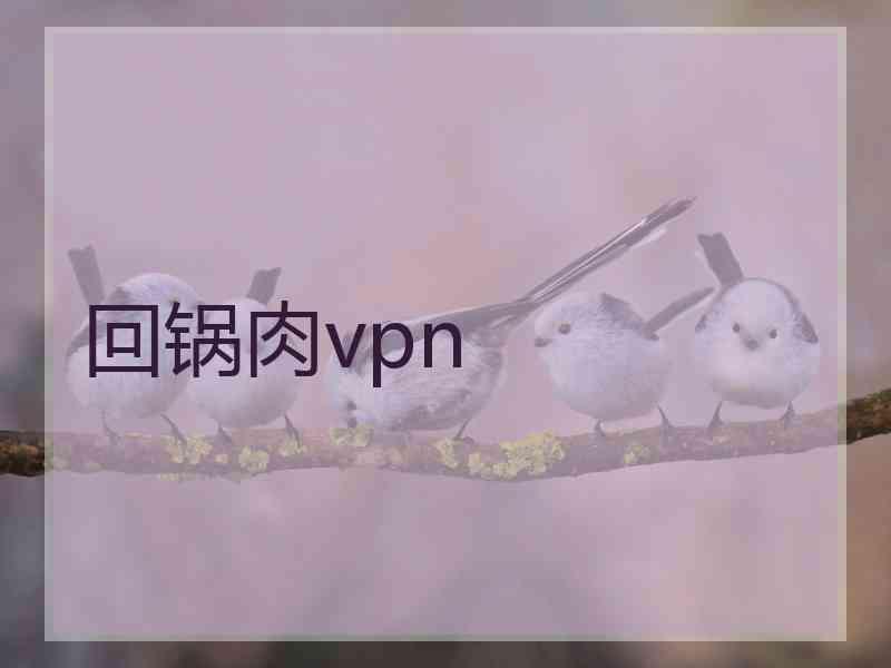 回锅肉vpn