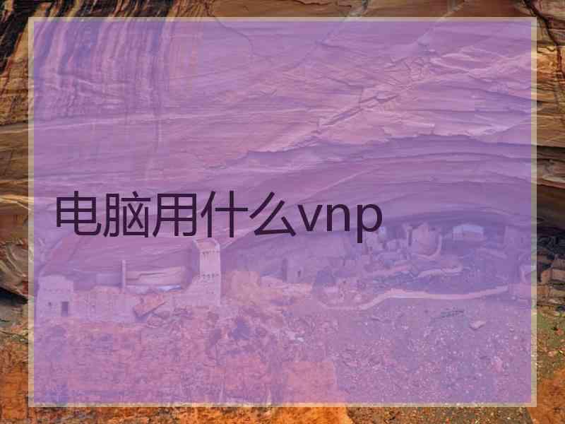 电脑用什么vnp