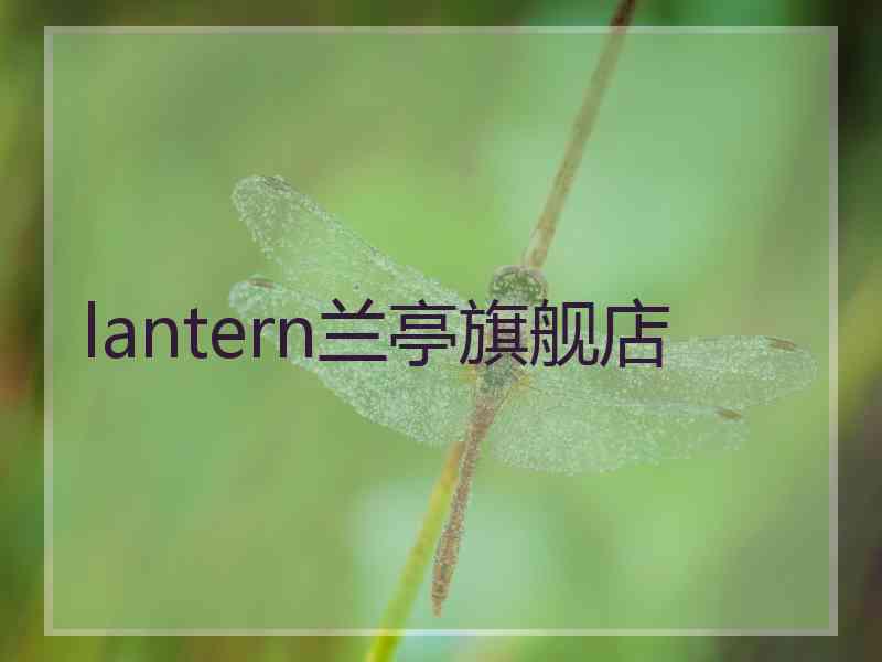 lantern兰亭旗舰店