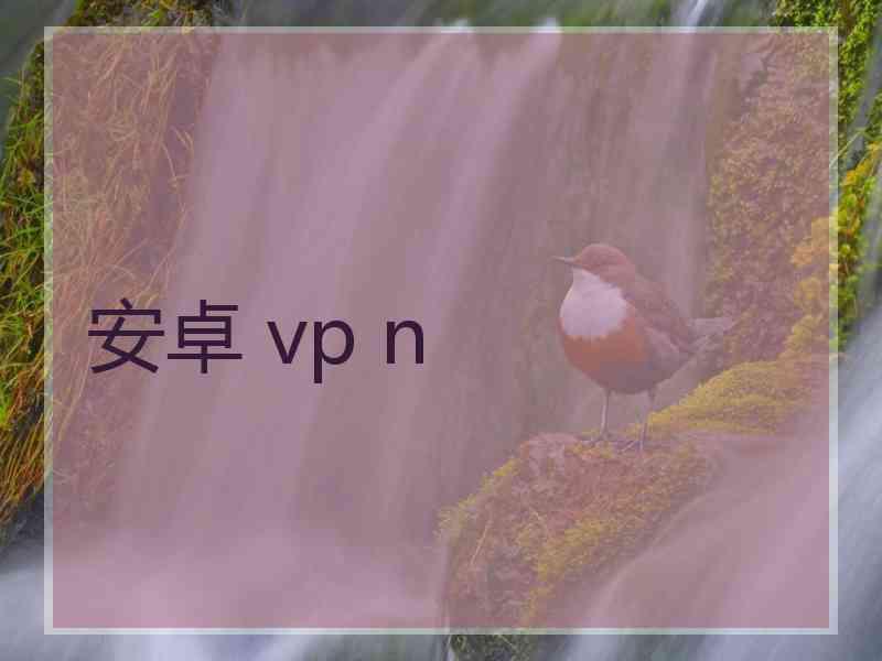 安卓 vp n