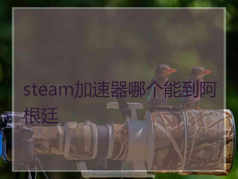 steam加速器哪个能到阿根廷