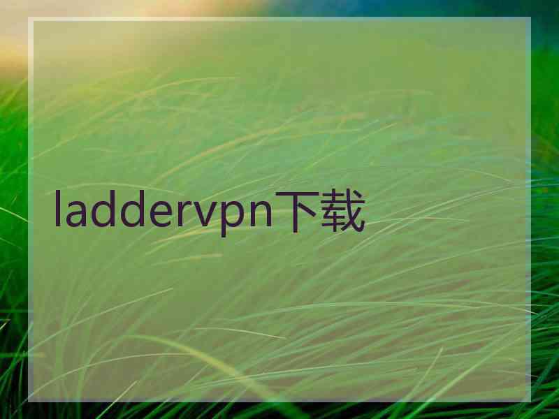 laddervpn下载