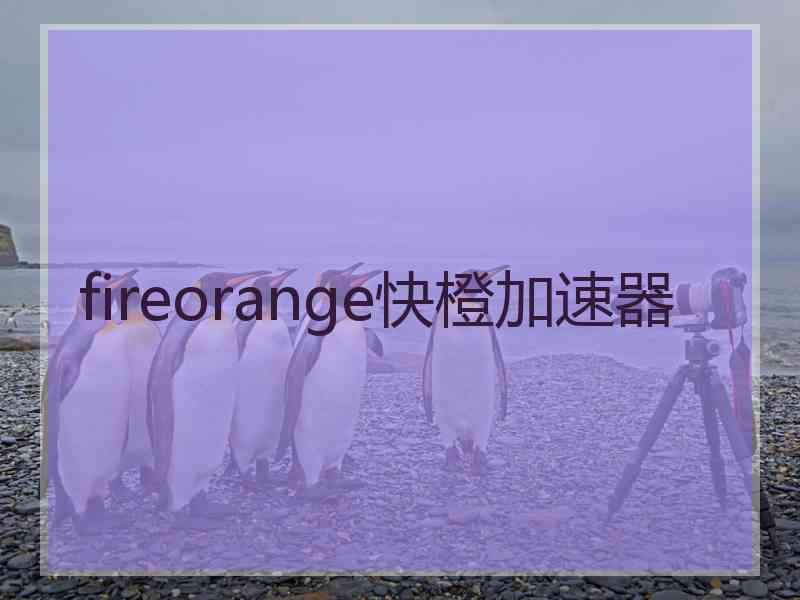 fireorange快橙加速器