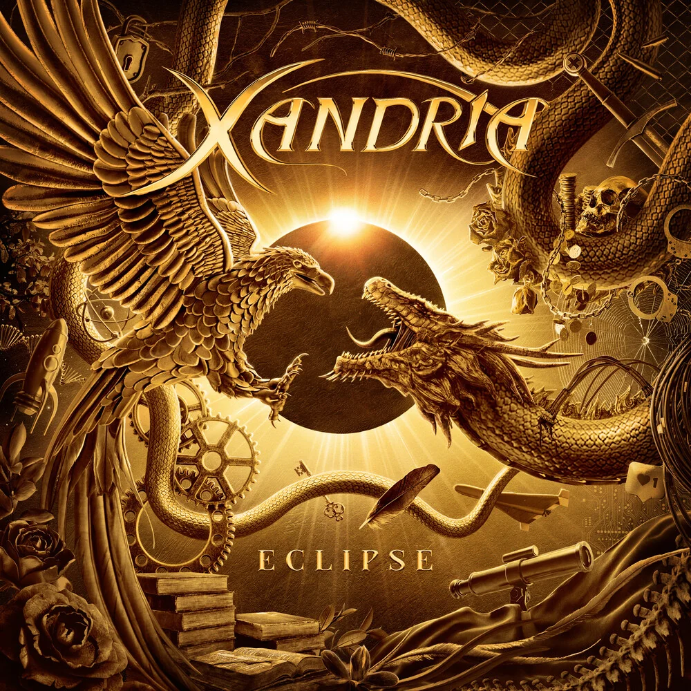 Xandria Eclipse album cover symphonic metal