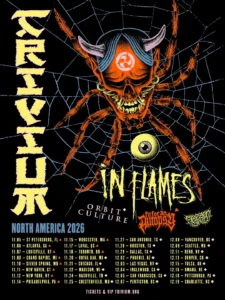 Trivium In Flames tur 2027 Eropa